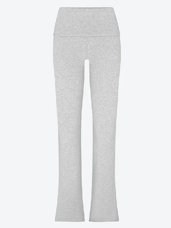 Cotton jersey foldover pants Stylish Jersey Top