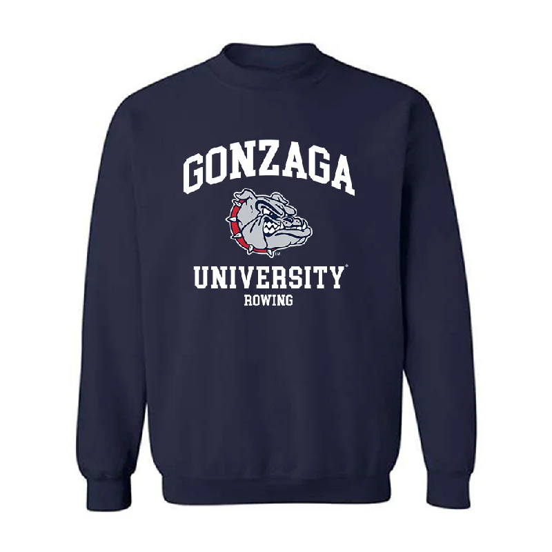 Gonzaga - NCAA Women's Rowing : Isabella Romain - Classic Shersey Crewneck Sweatshirt Hoodie Crop Top Short Trendy Gonzaga - NCAA Women's Rowing : Isabella Romain - Classic Shersey Crewneck Sweatshirt Hoodie Crop Top Short Trendy