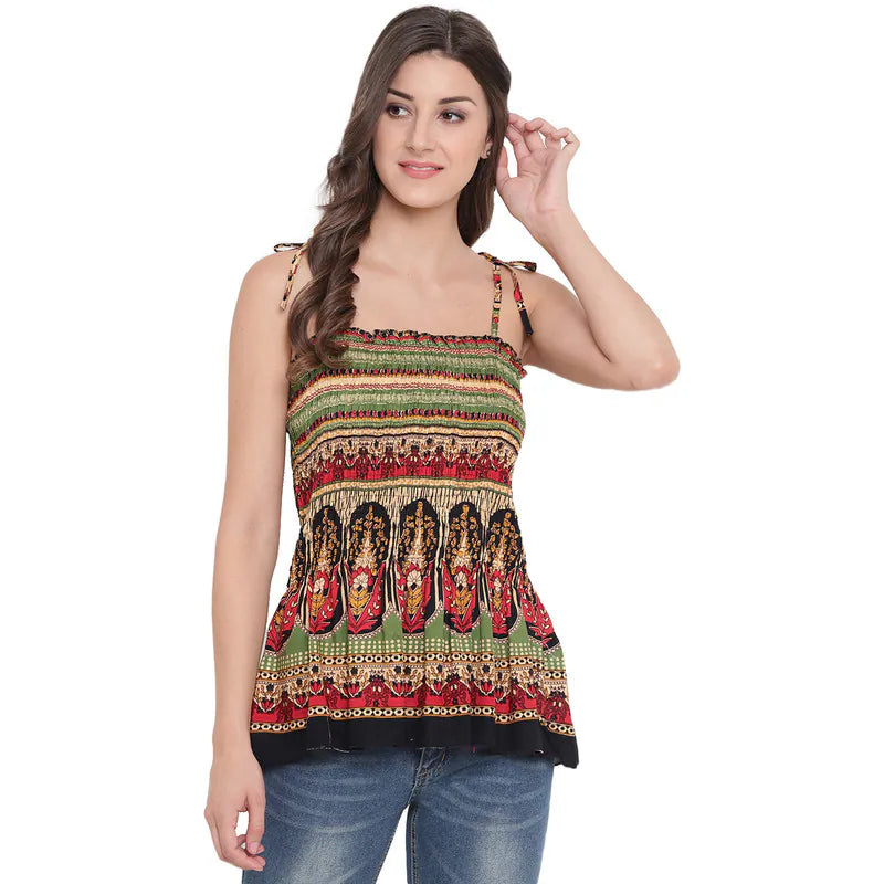 Aawari Cotton Strap Crop Top For Girls and Women AM0075-003-AM075-003 Collared Crop Top Boat Neck A-Line Aawari Cotton Strap Crop Top For Girls and Women AM0075-003-AM075-003 Collared Crop Top Boat Neck A-Line