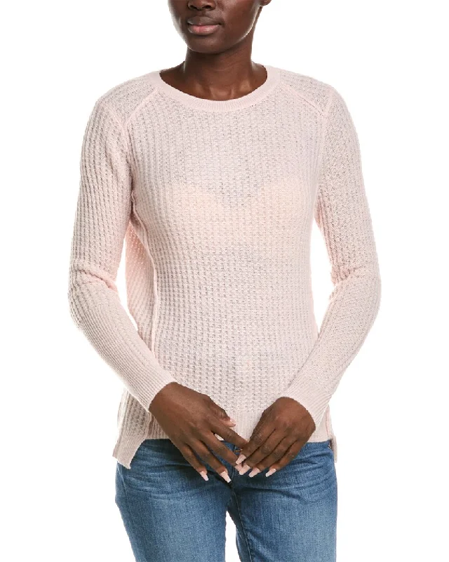 Alashan Cashmere Cuddled Up Thermal Cashmere Sweater Spandex Blend Rayon Blend Denim Blend Alashan Cashmere Cuddled Up Thermal Cashmere Sweater Spandex Blend Rayon Blend Denim Blend