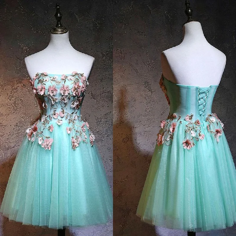 Short Homecoming Dress, Tulle Homecoming Dress, Applique Homecoming Dress, Sweet Heart Junior School Dress, Knee-Length Graduation Dress, Backless Homecoming Dress, LB0663 Tunics Denim casual Short Homecoming Dress, Tulle Homecoming Dress, Applique Homecoming Dress, Sweet Heart Junior School Dress, Knee-Length Graduation Dress, Backless Homecoming Dress, LB0663 Tunics Denim casual