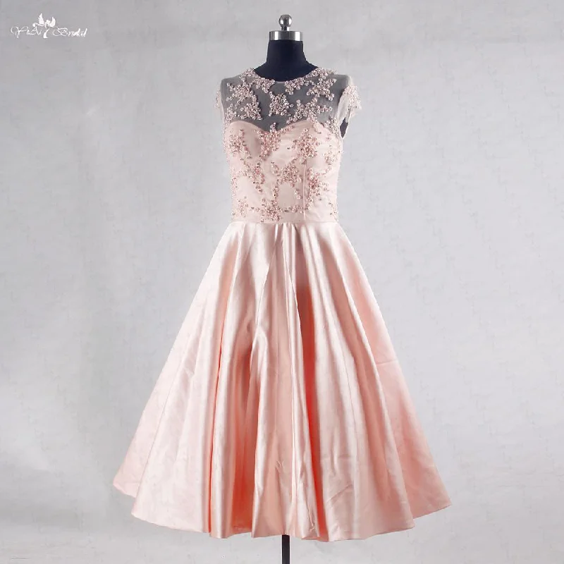 Cap Sleeve A Line Pearls Beading Knee Length Peach Pink Short Homecoming Dresses,220029 Tunics Practical durable Cap Sleeve A Line Pearls Beading Knee Length Peach Pink Short Homecoming Dresses,220029 Tunics Practical durable
