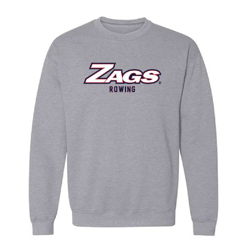 Gonzaga - NCAA Women's Rowing : Katie Ralph - Classic Shersey Crewneck Sweatshirt Hoodie with Hem Lace Feminine Delicate Gonzaga - NCAA Women's Rowing : Katie Ralph - Classic Shersey Crewneck Sweatshirt Hoodie with Hem Lace Feminine Delicate