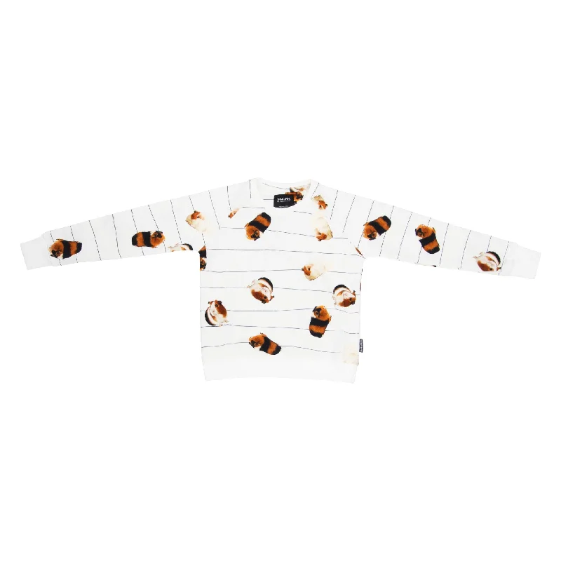 SNURK guinea pig white sweater children Spandex Blend Rayon Blend Denim Blend