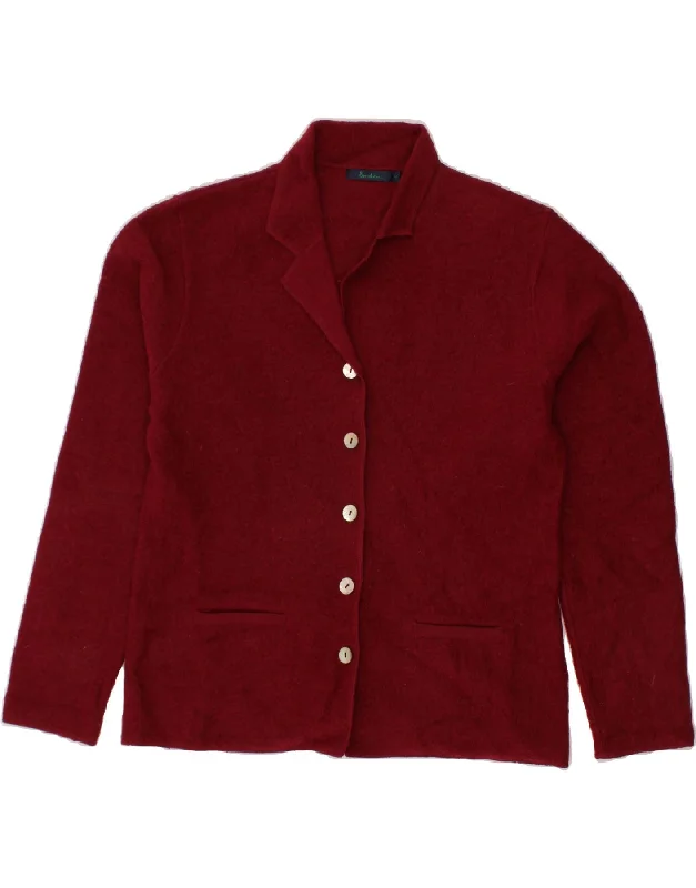 BODEN Womens 5 Button Blazer Jacket UK 16 Large Maroon Wool Stand-Up Collar Roll-Neck Collar Turtle Neck BODEN Womens 5 Button Blazer Jacket UK 16 Large Maroon Wool Stand-Up Collar Roll-Neck Collar Turtle Neck