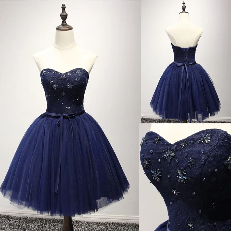 Short Homecoming Dress, Tulle Homecoming Dress, Sweet Heart Homecoming Dress, Beading Junior School Dress, Graduation Dress, Knee-Length Homecoming Dress, LB0604 sweetheart Neckline Romantic Short Homecoming Dress, Tulle Homecoming Dress, Sweet Heart Homecoming Dress, Beading Junior School Dress, Graduation Dress, Knee-Length Homecoming Dress, LB0604 sweetheart Neckline Romantic