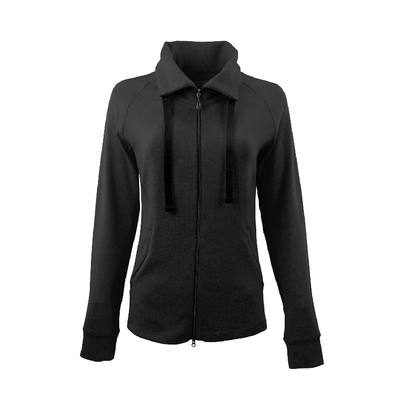 Greg Norman - Women's Mock Neck Full Zip Jacket Hooded Jacket Caped Jacket Shawl Collar Jacket Greg Norman - Women's Mock Neck Full Zip Jacket Hooded Jacket Caped Jacket Shawl Collar Jacket