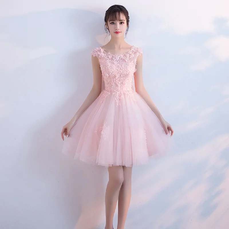 Short Homecoming Dress, Tulle Homecoming Dress, Applique Homecoming Dress, A-Line Junior School Dress, Sequin Graduation Dress, Pink Homecoming Dress, LB0522 Tunics Cozy comfortable Short Homecoming Dress, Tulle Homecoming Dress, Applique Homecoming Dress, A-Line Junior School Dress, Sequin Graduation Dress, Pink Homecoming Dress, LB0522 Tunics Cozy comfortable