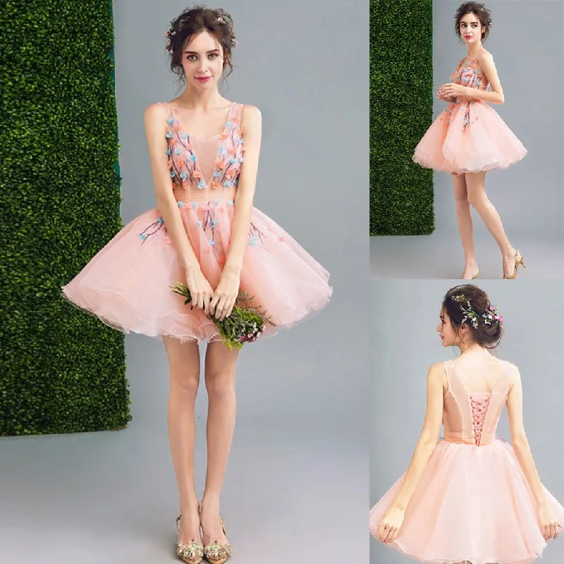 Short Homecoming Dress, Tulle Homecoming Dress, Sleeveless Homecoming Dress, Applique Junior School Dress, Embroidered Graduation Dress, Above Knee Homecoming Dress, LB0491 Tunics Favorite customer Short Homecoming Dress, Tulle Homecoming Dress, Sleeveless Homecoming Dress, Applique Junior School Dress, Embroidered Graduation Dress, Above Knee Homecoming Dress, LB0491 Tunics Favorite customer