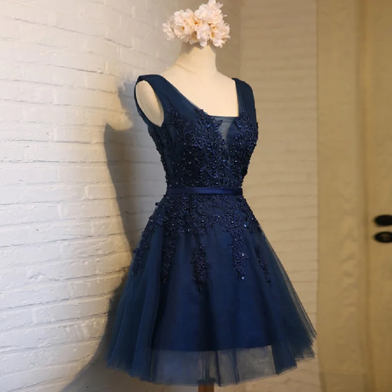 Short Homecoming Dress, Tulle Homecoming Dress, Applique Homecoming Dress, Beading Junior School Dress, Sleeveless Graduation Dress, V-Back Homecoming Dress, LB0515 Tunics Luxurious premium Short Homecoming Dress, Tulle Homecoming Dress, Applique Homecoming Dress, Beading Junior School Dress, Sleeveless Graduation Dress, V-Back Homecoming Dress, LB0515 Tunics Luxurious premium