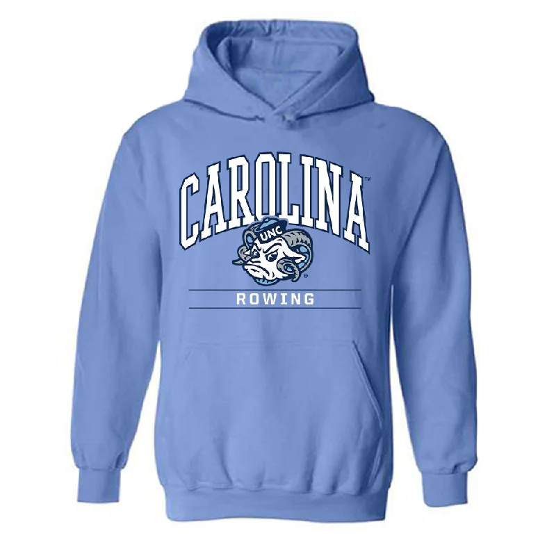 UNC - NCAA Women's Rowing : Anna Kate Gwiazdowski - Classic Shersey Hooded Sweatshirt Hoodie with Turtle Neck Cozy Winter UNC - NCAA Women's Rowing : Anna Kate Gwiazdowski - Classic Shersey Hooded Sweatshirt Hoodie with Turtle Neck Cozy Winter