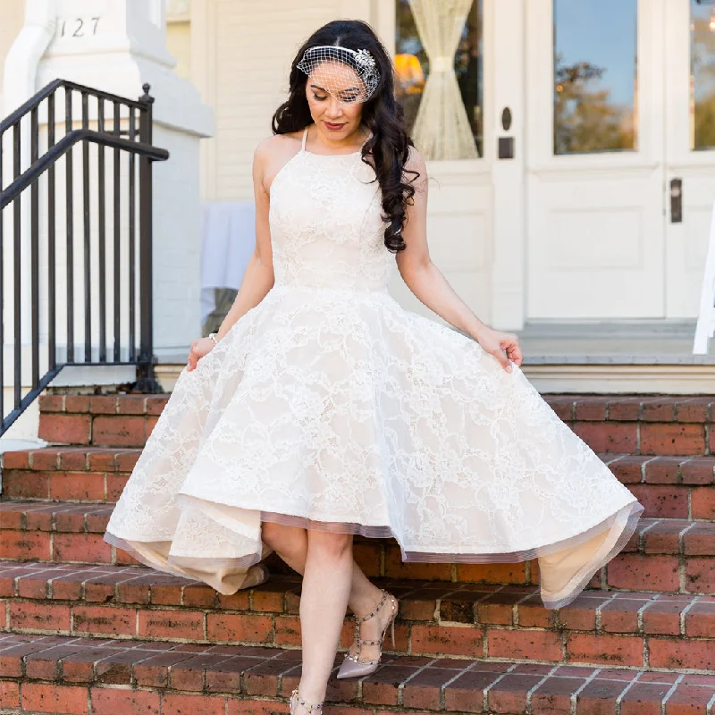 Unique High-Low Sleeveless Homecoming Dress, Charming Lace A-Line Homecoming Dress, D1380 Tunics Brand named Unique High-Low Sleeveless Homecoming Dress, Charming Lace A-Line Homecoming Dress, D1380 Tunics Brand named