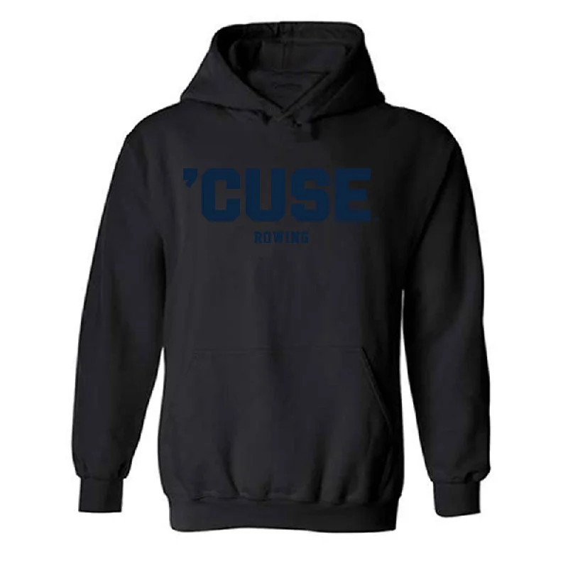 Syracuse - NCAA Women's Rowing : Acorn Cassidy - Hooded Sweatshirt Hoodie with Half-Zip Sporty Casual Syracuse - NCAA Women's Rowing : Acorn Cassidy - Hooded Sweatshirt Hoodie with Half-Zip Sporty Casual