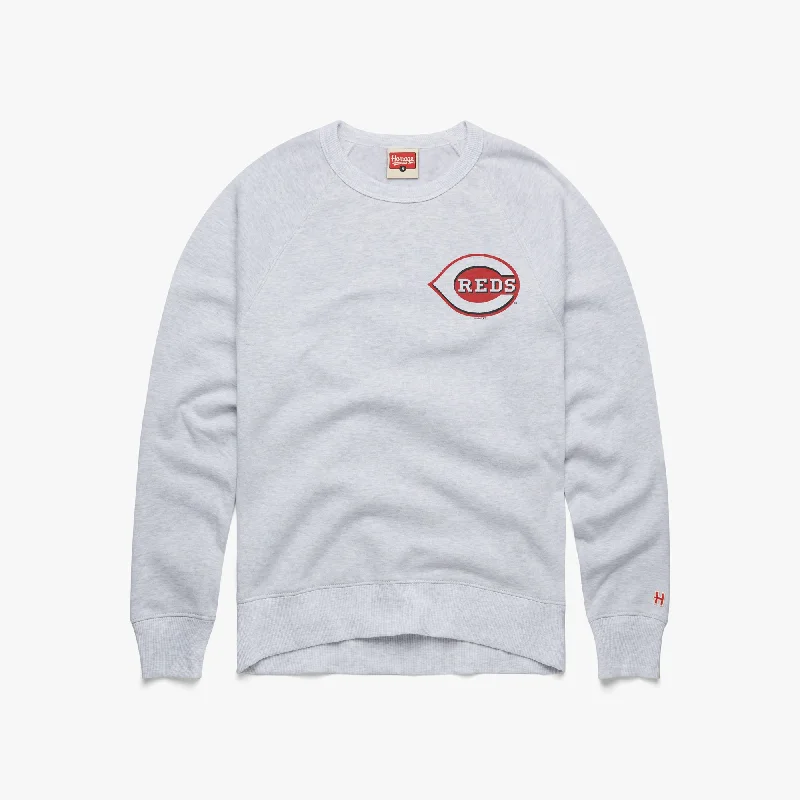 Cincinnati Reds Jersey Logo Crewneck Premium Jersey Tee