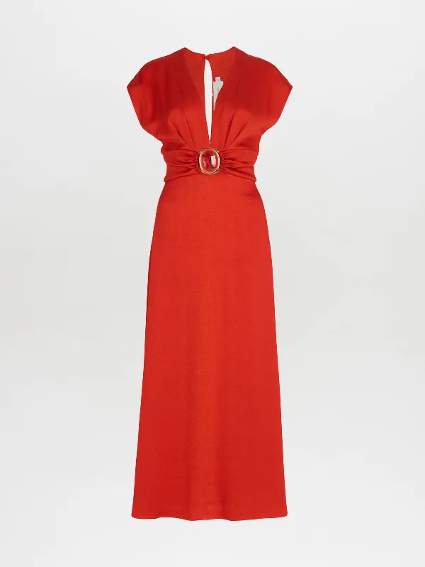 Emmeline Dress Rouge Tunics Silk luxurious