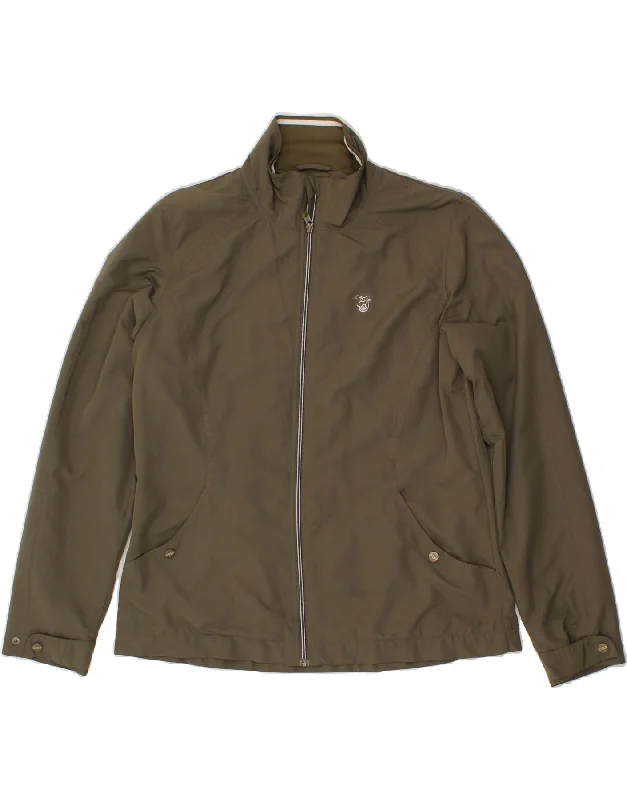 ESPRIT Womens Windbreaker Jacket UK 16 Large Khaki Polyester Rayon Fabric Velvet Fabric Corduroy Fabric ESPRIT Womens Windbreaker Jacket UK 16 Large Khaki Polyester Rayon Fabric Velvet Fabric Corduroy Fabric