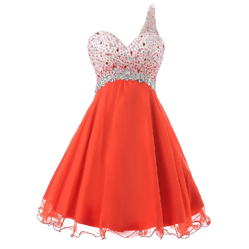 Short Homecoming Dress, Tulle Homecoming Dress, One-Shoulder Homecoming Dress, Knee-Length Junior School Dress, Beading Homecoming Dress, Sequin Homecoming Dress, LB0356 Tunics stripes playful Short Homecoming Dress, Tulle Homecoming Dress, One-Shoulder Homecoming Dress, Knee-Length Junior School Dress, Beading Homecoming Dress, Sequin Homecoming Dress, LB0356 Tunics stripes playful
