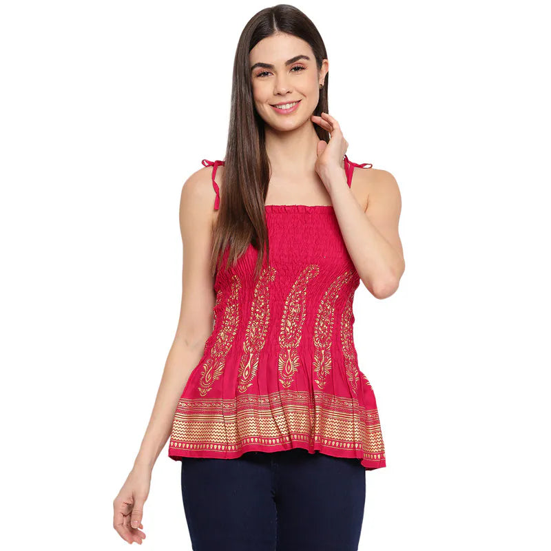 Aawari Rayon Strap Crop Top For Girls and Women AM0074-004-AM074-004 Zippered Buttoned Snapped Aawari Rayon Strap Crop Top For Girls and Women AM0074-004-AM074-004 Zippered Buttoned Snapped