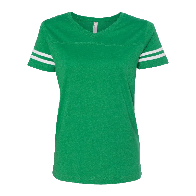 C1813W Ladies Football Fine Jersey Tee Halter Neck Jersey Tee