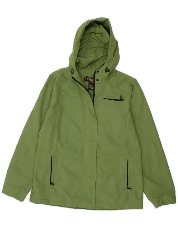 EDDIE BAUER Womens Hooded Rain Jacket UK 14 Medium Green Nylon Jersey Jacket Tulle Jacket Batik Jacket EDDIE BAUER Womens Hooded Rain Jacket UK 14 Medium Green Nylon Jersey Jacket Tulle Jacket Batik Jacket