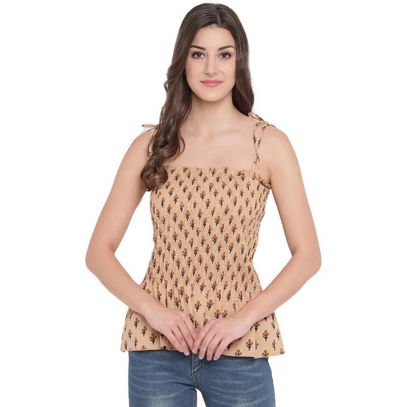 Aawari Cotton Strap Crop Top For Girls and Women AM0076-008-AM076-008 Iron Safe Non-Iron Wrinkle Free Aawari Cotton Strap Crop Top For Girls and Women AM0076-008-AM076-008 Iron Safe Non-Iron Wrinkle Free