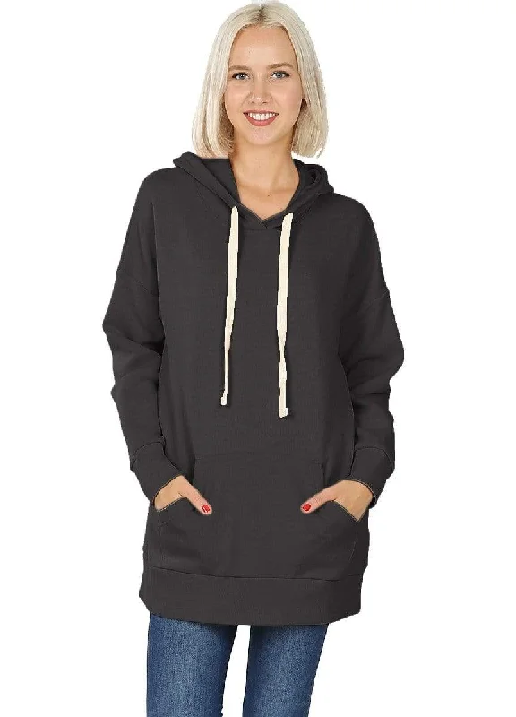 Haute Edition Women's Fashion Fleece Lined Pullover Hoodies Hoodie with Distressed Vintage Worn Haute Edition Women's Fashion Fleece Lined Pullover Hoodies Hoodie with Distressed Vintage Worn
