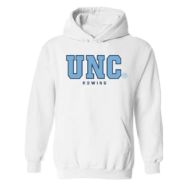 UNC - NCAA Women's Rowing : Anna Kate Gwiazdowski - Classic Shersey Hooded Sweatshirt Hoodie with Mock Neck Collared Structured UNC - NCAA Women's Rowing : Anna Kate Gwiazdowski - Classic Shersey Hooded Sweatshirt Hoodie with Mock Neck Collared Structured