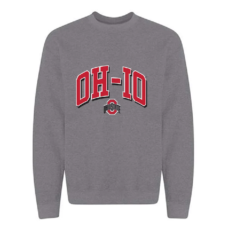 Ohio State - NCAA Women's Rowing : Rebecca Fullerman - Classic Shersey Crewneck Sweatshirt Hoodie with Tied Waist Feminine Flattering Ohio State - NCAA Women's Rowing : Rebecca Fullerman - Classic Shersey Crewneck Sweatshirt Hoodie with Tied Waist Feminine Flattering
