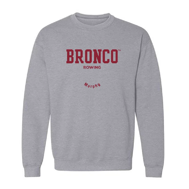SCU - NCAA Women's Rowing : Maia Murphy - Classic Fashion Shersey Crewneck Sweatshirt Hoodie with Hem Frayed Vintage Worn SCU - NCAA Women's Rowing : Maia Murphy - Classic Fashion Shersey Crewneck Sweatshirt Hoodie with Hem Frayed Vintage Worn