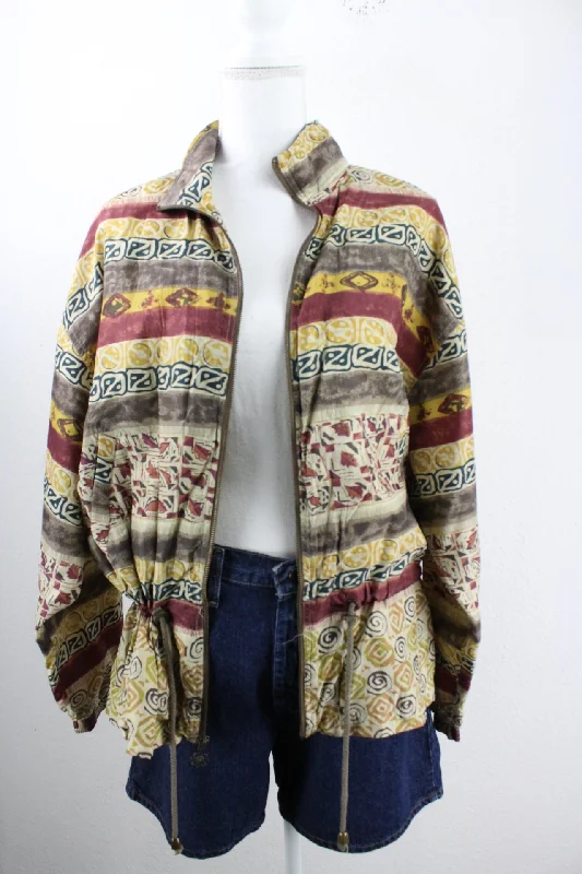 Vintage Silk East West Jacket (S) Embroidered Jacket Appliqued Jacket Beaded Jacket Vintage Silk East West Jacket (S) Embroidered Jacket Appliqued Jacket Beaded Jacket