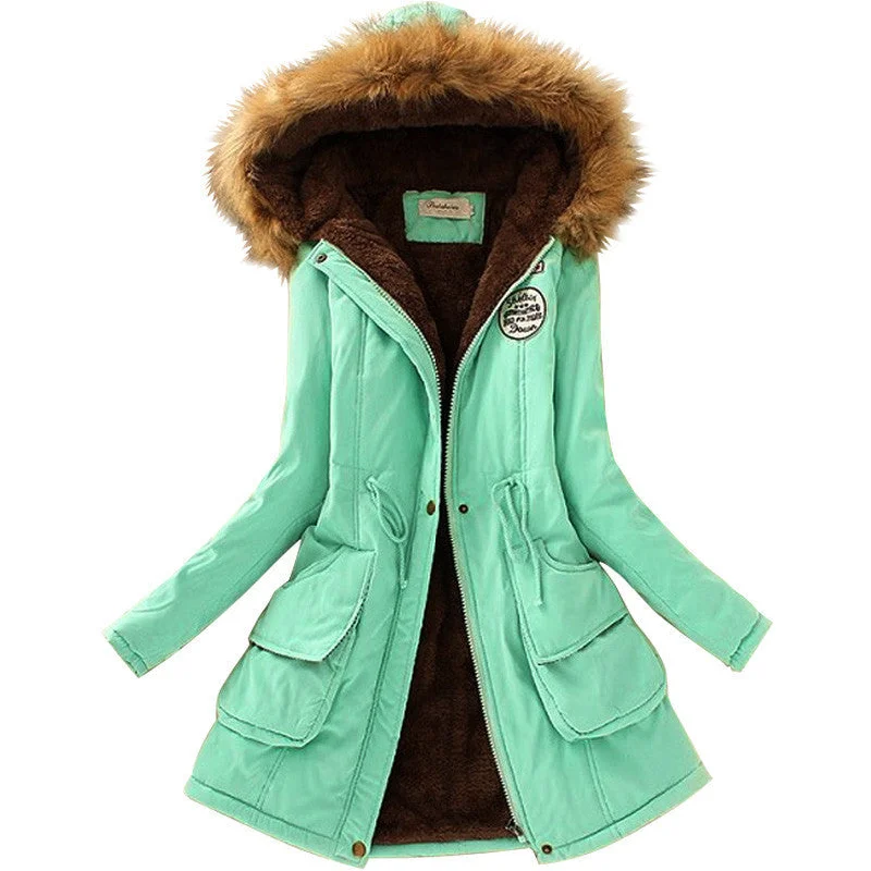 Fashion Fur Collar Coats Jackets for Women Women's Long Parka Plus Size Parka Hoodies Hoodie with Turtle Neck Cozy Winter Fashion Fur Collar Coats Jackets for Women Women's Long Parka Plus Size Parka Hoodies Hoodie with Turtle Neck Cozy Winter
