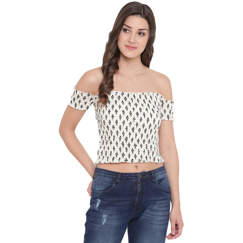 Aawari Cotton Printed Crop Top For Girls and Women AM081-007-AM081-007 Sequined Glittery Shiny Aawari Cotton Printed Crop Top For Girls and Women AM081-007-AM081-007 Sequined Glittery Shiny