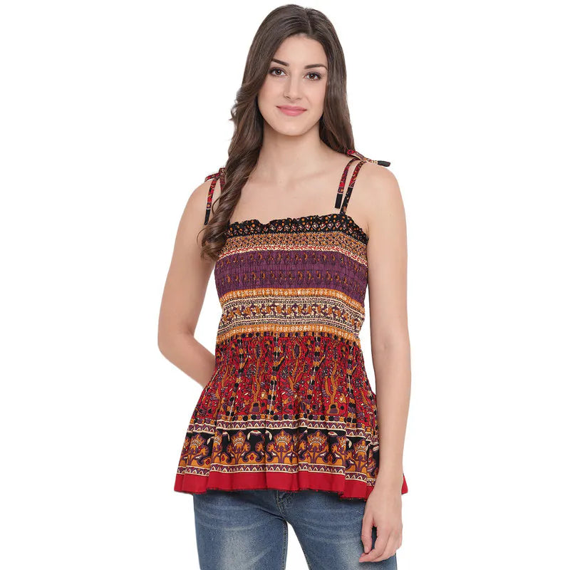 Aawari Cotton Strap Crop Top For Girls and Women AM0075-007-AM075-007 Plaid Crop Top Polka Dot Checkered Aawari Cotton Strap Crop Top For Girls and Women AM0075-007-AM075-007 Plaid Crop Top Polka Dot Checkered