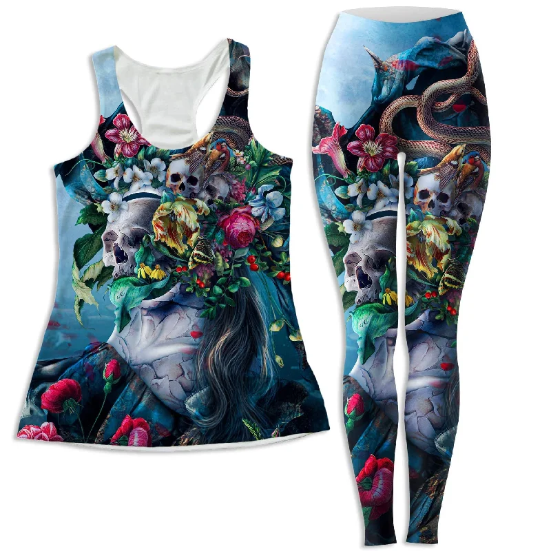 Live and Die Women's Tank and Leggings Combo vintage tank top