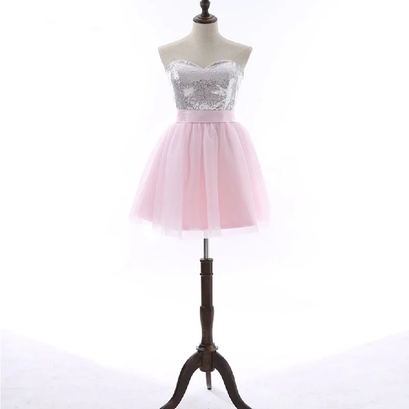 Short Homecoming Dress, Tulle Homecoming Dress, Sweet Heart Homecoming Dress, Sequin Junior School Dress, Graduation Dress, Backless Homecoming Dress, LB0328 sweetheart Neckline Romantic Short Homecoming Dress, Tulle Homecoming Dress, Sweet Heart Homecoming Dress, Sequin Junior School Dress, Graduation Dress, Backless Homecoming Dress, LB0328 sweetheart Neckline Romantic
