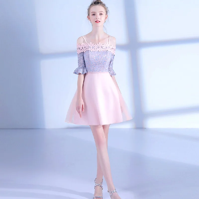 Short Homecoming Dress, Tulle Homecoming Dress, Two Straps Homecoming Dress, Applique Junior School Dress, Lace Homecoming Dress, Cute Homecoming Dress, LB0365 Tunics Silk luxurious Short Homecoming Dress, Tulle Homecoming Dress, Two Straps Homecoming Dress, Applique Junior School Dress, Lace Homecoming Dress, Cute Homecoming Dress, LB0365 Tunics Silk luxurious