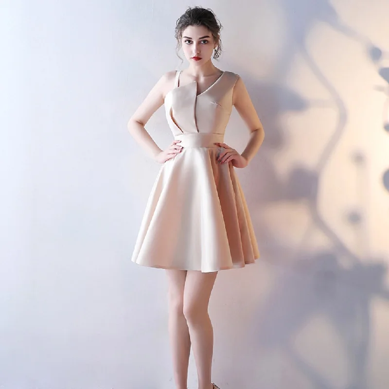 Short Homecoming Dress, Satin Homecoming Dress, Sleeveless Homecoming Dress, A-Line Junior School Dress, Knee-Length Graduation Dress, High Quality Homecoming Dress, LB0531 Tunics Fashionable trendy Short Homecoming Dress, Satin Homecoming Dress, Sleeveless Homecoming Dress, A-Line Junior School Dress, Knee-Length Graduation Dress, High Quality Homecoming Dress, LB0531 Tunics Fashionable trendy