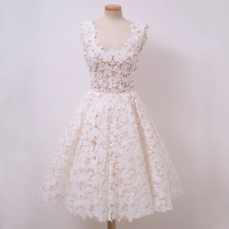 Charming Lace A-Line Elegant Sleeveless Homecoming Dress, D1313 Tunics Sophisticated sleek Charming Lace A-Line Elegant Sleeveless Homecoming Dress, D1313 Tunics Sophisticated sleek