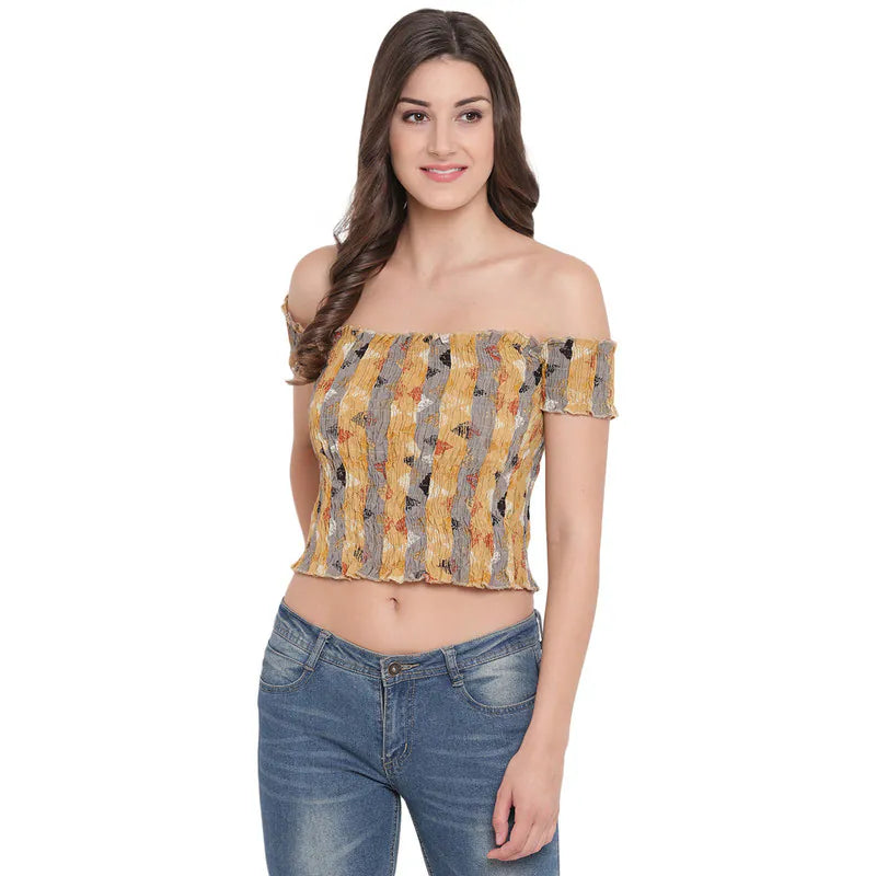 Aawari Cotton Printed Crop Top For Girls and Women AM081-011-AM081-011 Cotton Fabric Linen Fabric Terry Fabric Aawari Cotton Printed Crop Top For Girls and Women AM081-011-AM081-011 Cotton Fabric Linen Fabric Terry Fabric
