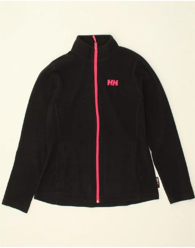 HELLY HANSEN Womens Fleece Jacket UK 16 Large Black Polyester Anorak Shell Jacket Lightweight Jacket HELLY HANSEN Womens Fleece Jacket UK 16 Large Black Polyester Anorak Shell Jacket Lightweight Jacket