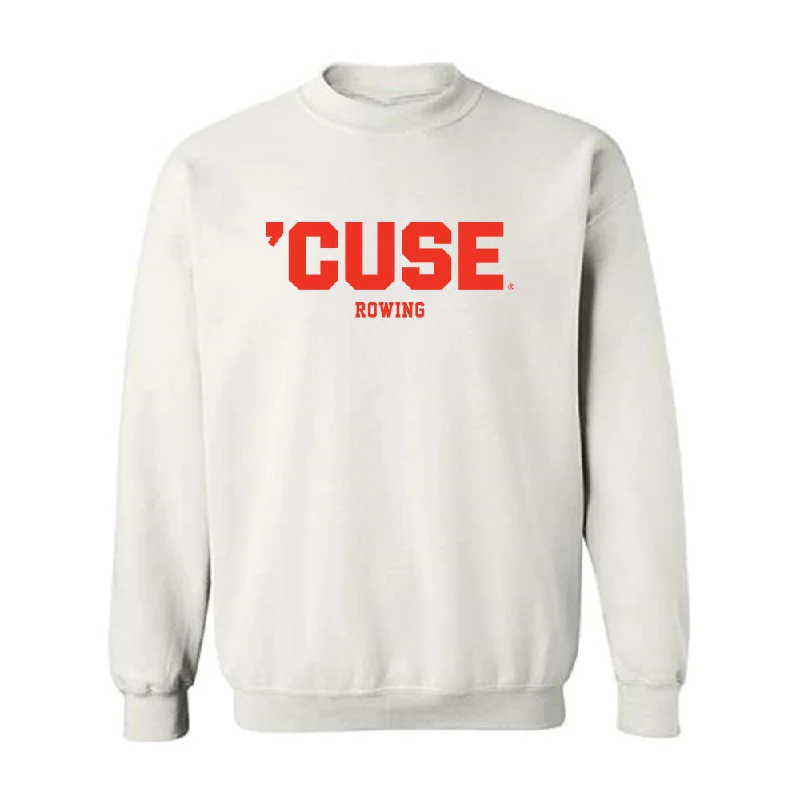 Syracuse - NCAA Women's Rowing : Acorn Cassidy - Crewneck Sweatshirt Hoodie with Neon Bright Vibrant Syracuse - NCAA Women's Rowing : Acorn Cassidy - Crewneck Sweatshirt Hoodie with Neon Bright Vibrant