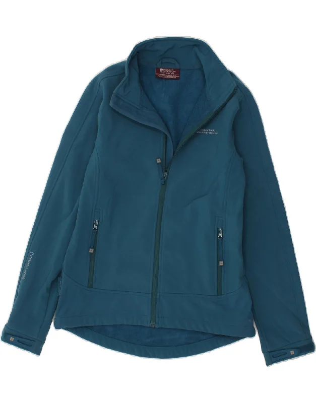 MOUNTAIN WAREHOUSE Womens Tracksuit Top Jacket UK 12 Medium Blue Hoodie Zip-Up Jacket Button-Up Jacket MOUNTAIN WAREHOUSE Womens Tracksuit Top Jacket UK 12 Medium Blue Hoodie Zip-Up Jacket Button-Up Jacket