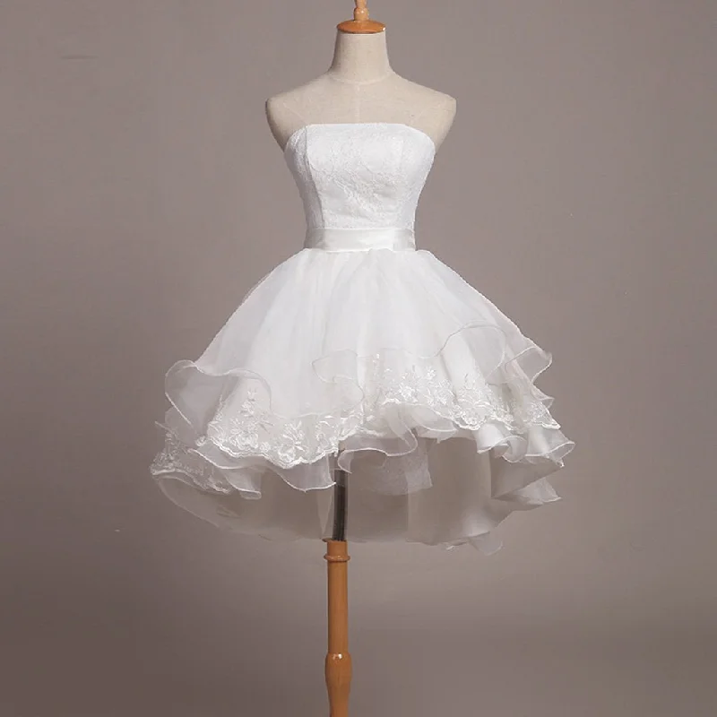 Short Homecoming Dress, Tulle Homecoming Dress, Sweet Heart Homecoming Dress, Lace Junior School Dress, Graduation Dress, White Homecoming Dress, LB0319 Crew Neckline Sporty Short Homecoming Dress, Tulle Homecoming Dress, Sweet Heart Homecoming Dress, Lace Junior School Dress, Graduation Dress, White Homecoming Dress, LB0319 Crew Neckline Sporty