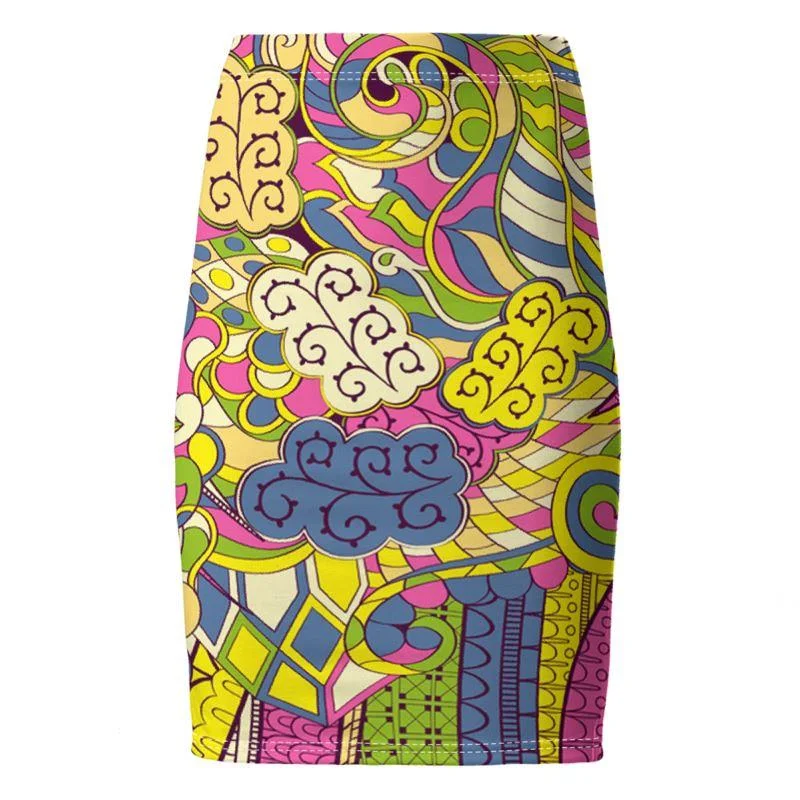 Suki Pencil Skirt denim skirt classic
