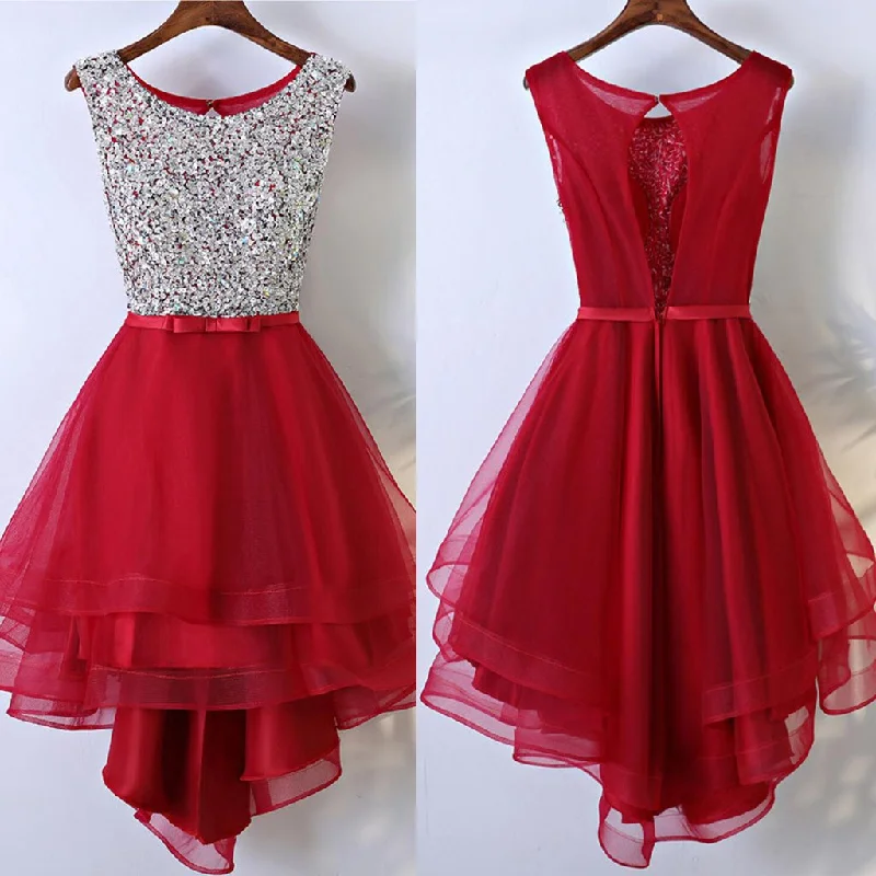 Most Popular Red Sequins Bling Elegant Freshman Homecoming prom dress,220004 Tunics Versatile stylish Most Popular Red Sequins Bling Elegant Freshman Homecoming prom dress,220004 Tunics Versatile stylish