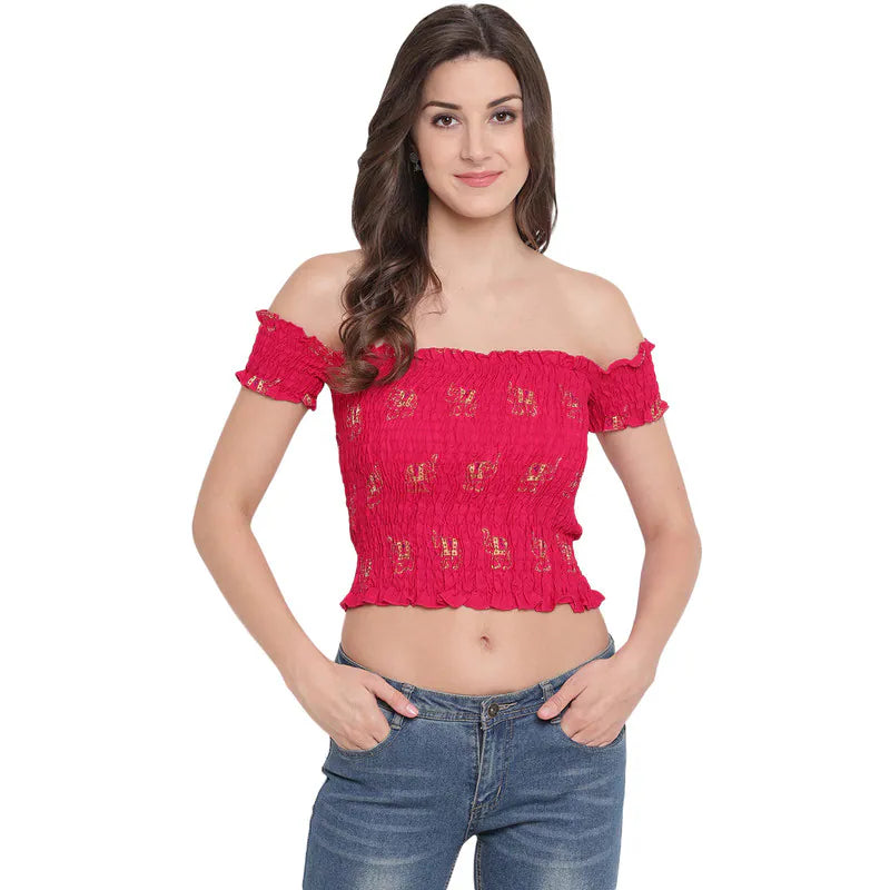 Aawari Rayon Crop Top For Girls and Women AM079-008-AM079-008 Knit Fabric Woven Fabric Fleece Fabric Aawari Rayon Crop Top For Girls and Women AM079-008-AM079-008 Knit Fabric Woven Fabric Fleece Fabric
