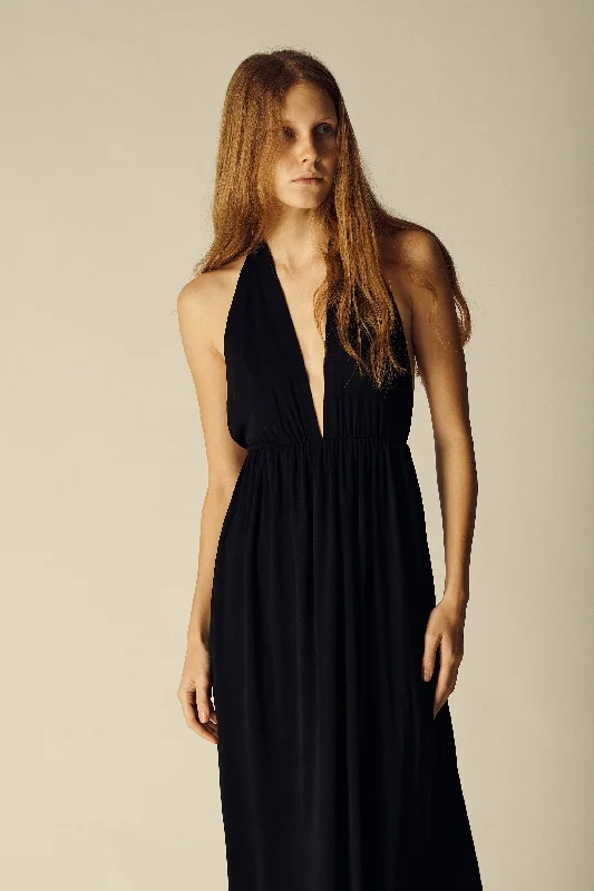 Ysl Black Jersey Evening Gown Olive Green Jersey Tee
