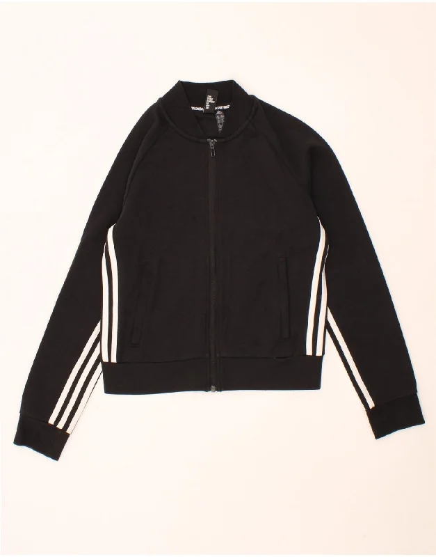 ADIDAS Womens Tracksuit Top Jacket UK 4/6 XS Black Cotton Striped Jacket Polka Dot Jacket Floral Jacket ADIDAS Womens Tracksuit Top Jacket UK 4/6 XS Black Cotton Striped Jacket Polka Dot Jacket Floral Jacket