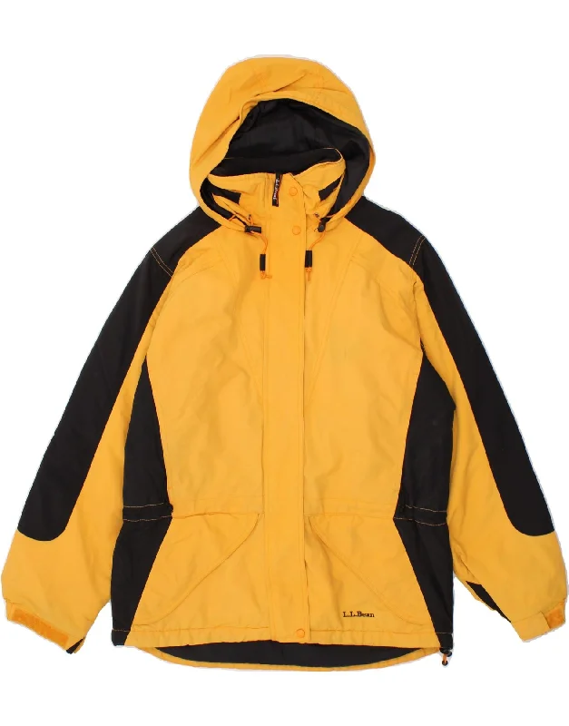 L.L.BEAN Womens Oversized Windbreaker Jacket UK 10 Small Yellow Mesh Jacket Canvas Jacket Denim Jacket L.L.BEAN Womens Oversized Windbreaker Jacket UK 10 Small Yellow Mesh Jacket Canvas Jacket Denim Jacket