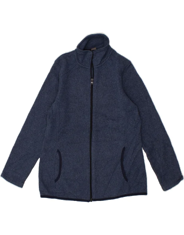 EDDIE BAUER Womens Tracksuit Top Jacket UK 10 Small Navy Blue Polyester Snapped Jacket Toggled Jacket Drawstring Jacket EDDIE BAUER Womens Tracksuit Top Jacket UK 10 Small Navy Blue Polyester Snapped Jacket Toggled Jacket Drawstring Jacket
